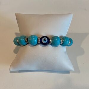 Evil eye elastic bracelet #0009